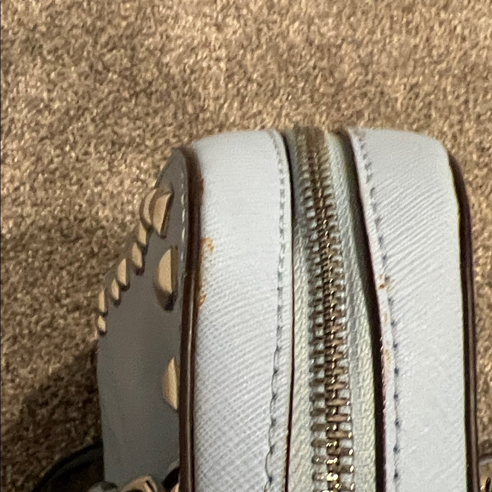 MICHAEL Michael Kors Light Blue Studded Shoulder Bag - Picture 5 of 12